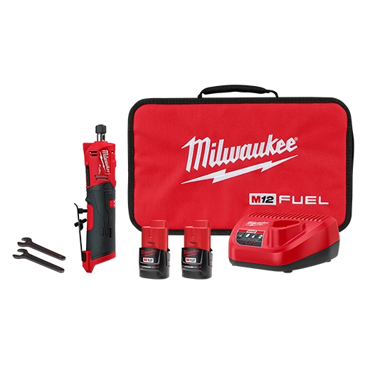 Kit de meuleuse droite Milwaukee M12 FUEL 1/4 po – 2486-22